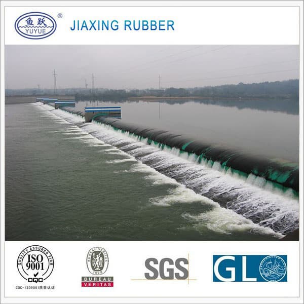 inflatable rubber dam